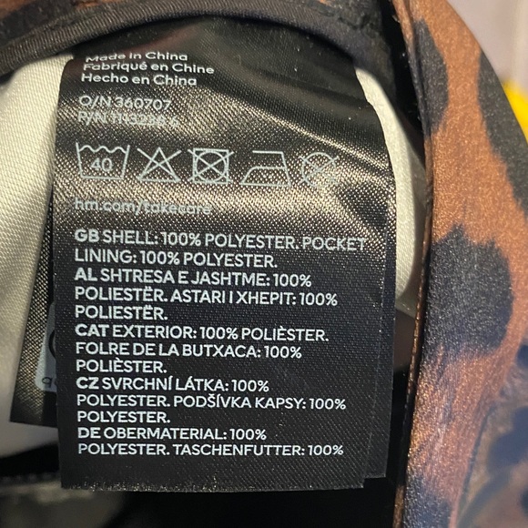 H&M Leopard Print Pants - Brown - Picture 5 of 5